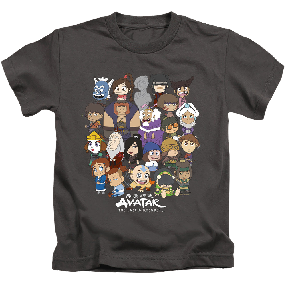Avatar The Last Airbender Chibi Group - Kid's T-Shirt Kid's T-Shirt (Ages 4-7) Avatar The Last Airbender