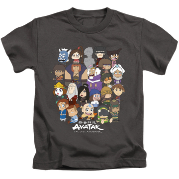 Avatar The Last Airbender Chibi Group - Kid's T-Shirt Kid's T-Shirt (Ages 4-7) Avatar The Last Airbender