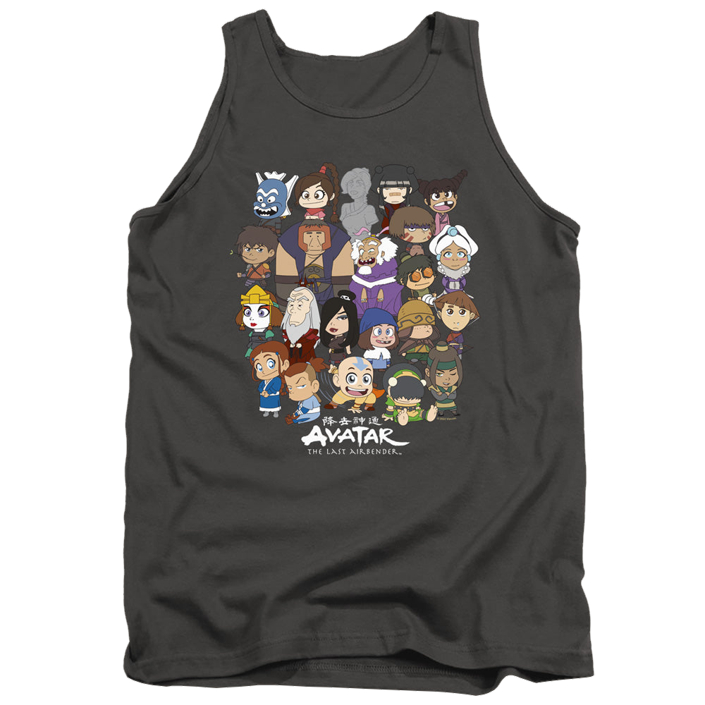 Avatar The Last Airbender Chibi Group - Men's Tank Top Men's Tank Avatar The Last Airbender