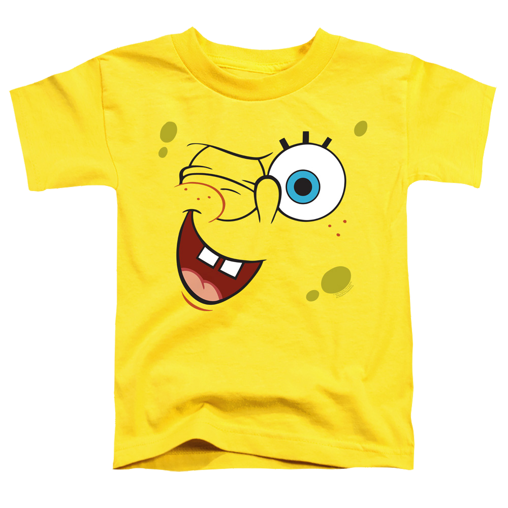 SpongeBob SquarePants Winking Face - Kid's T-Shirt Kid's T-Shirt (Ages 4-7) SpongeBob SquarePants