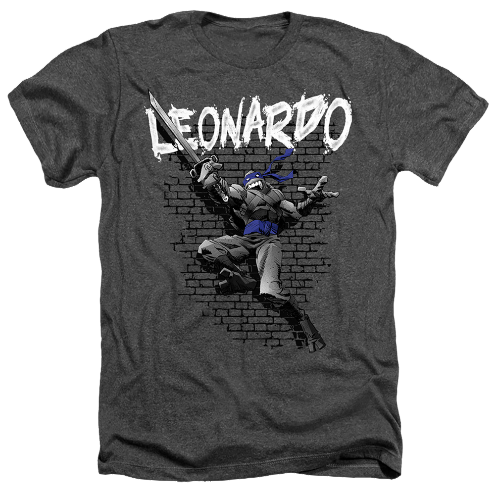 Teenage Mutant Ninja Turtles Tmnt Leonardo - Men's Heather T-Shirt Men's Heather T-Shirt Teenage Mutant Ninja Turtles