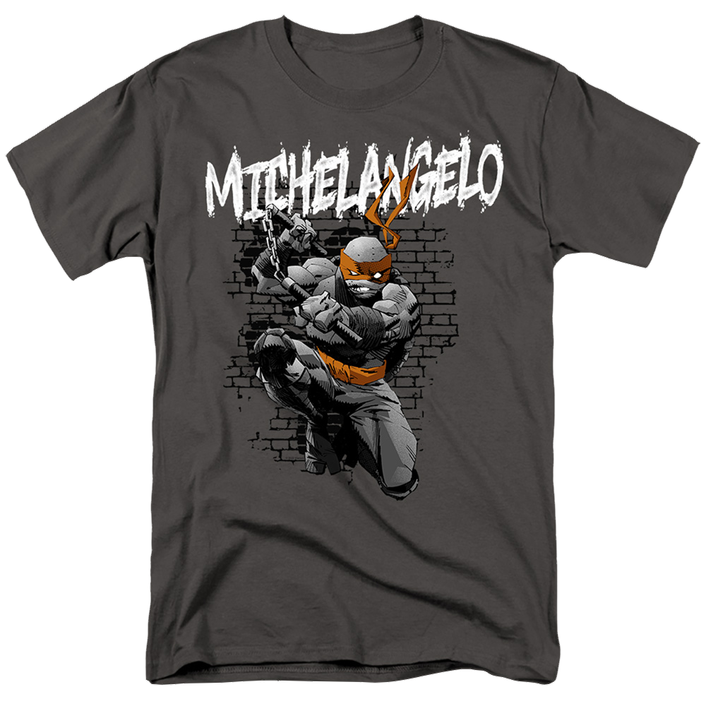 Teenage Mutant Ninja Turtles Tmnt Michelangelo - Men's Regular Fit T-Shirt Men's Regular Fit T-Shirt Teenage Mutant Ninja Turtles