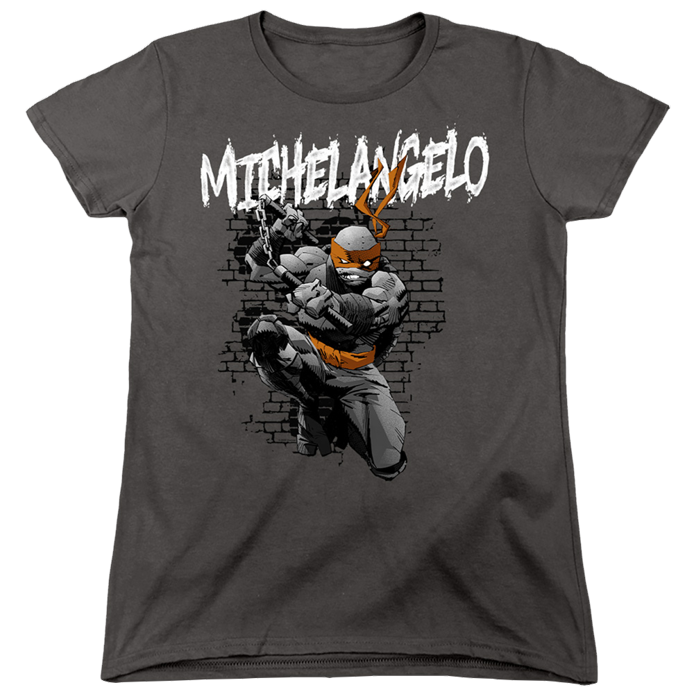 Teenage Mutant Ninja Turtles Tmnt Michelangelo - Women's T-Shirt Women's T-Shirt Teenage Mutant Ninja Turtles
