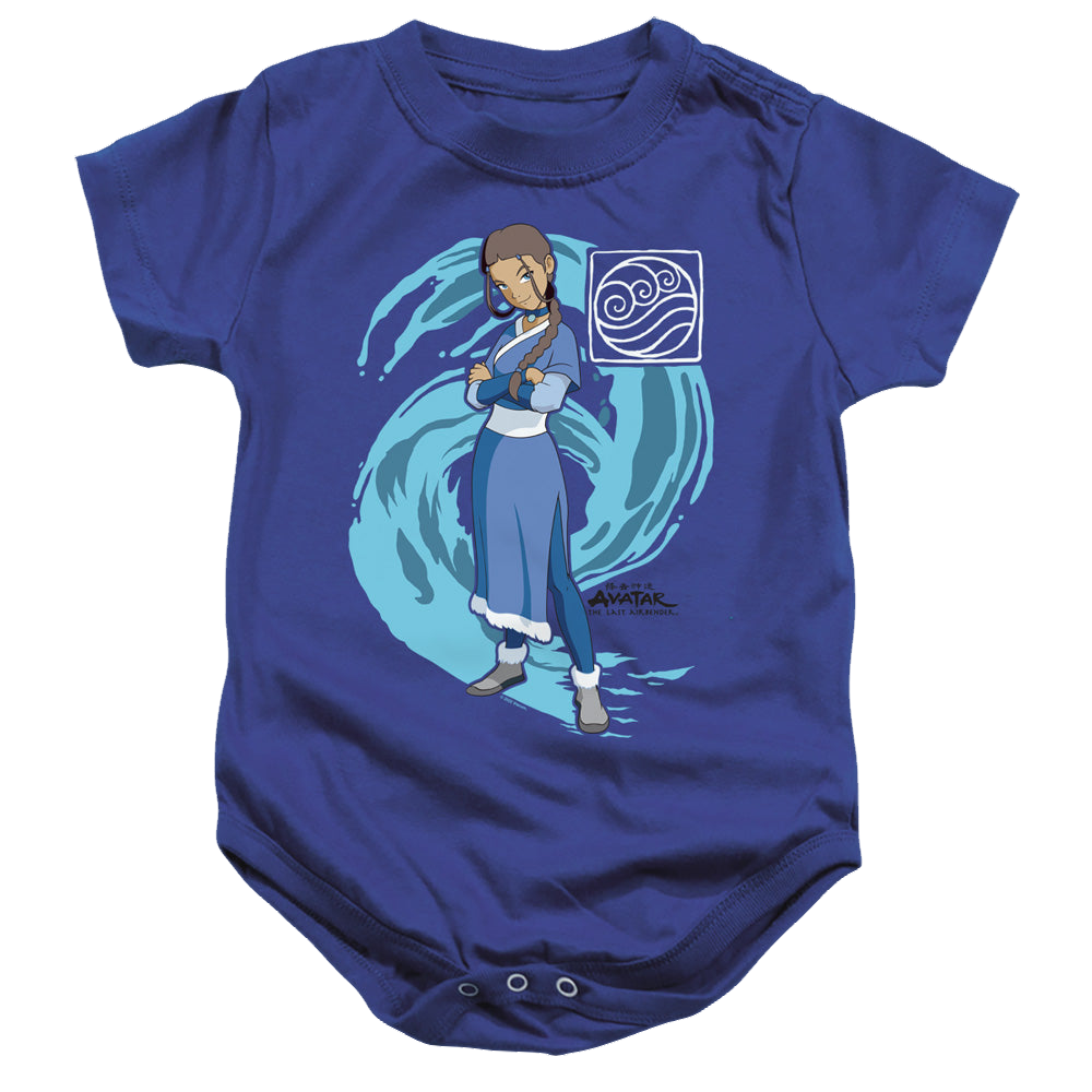Avatar The Last Airbender Katara Water Wave - Baby Bodysuit Baby Bodysuit Avatar The Last Airbender