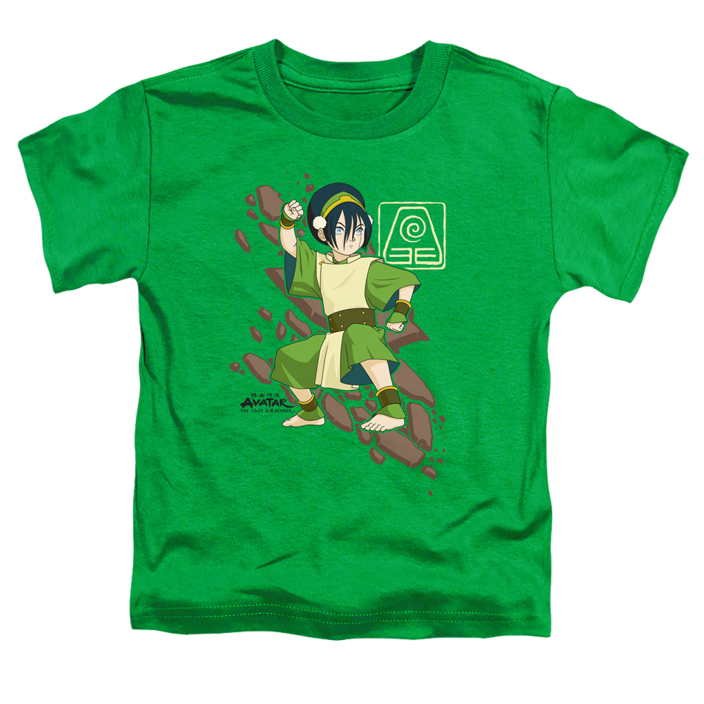 Avatar The Last Airbender Toph Rock Slide - Toddler T-Shirt Toddler T-Shirt Avatar The Last Airbender