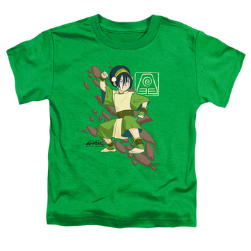 Avatar The Last Airbender Toph Rock Slide - Toddler T-Shirt Toddler T-Shirt Avatar The Last Airbender