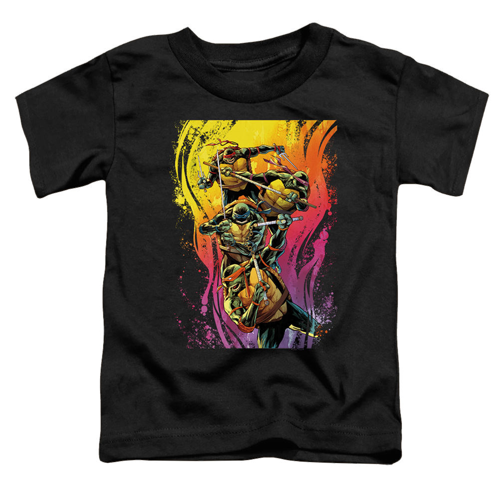 Teenage Mutant Ninja Turtles Hot Rainbow Warriors - Toddler T-Shirt Toddler T-Shirt Teenage Mutant Ninja Turtles