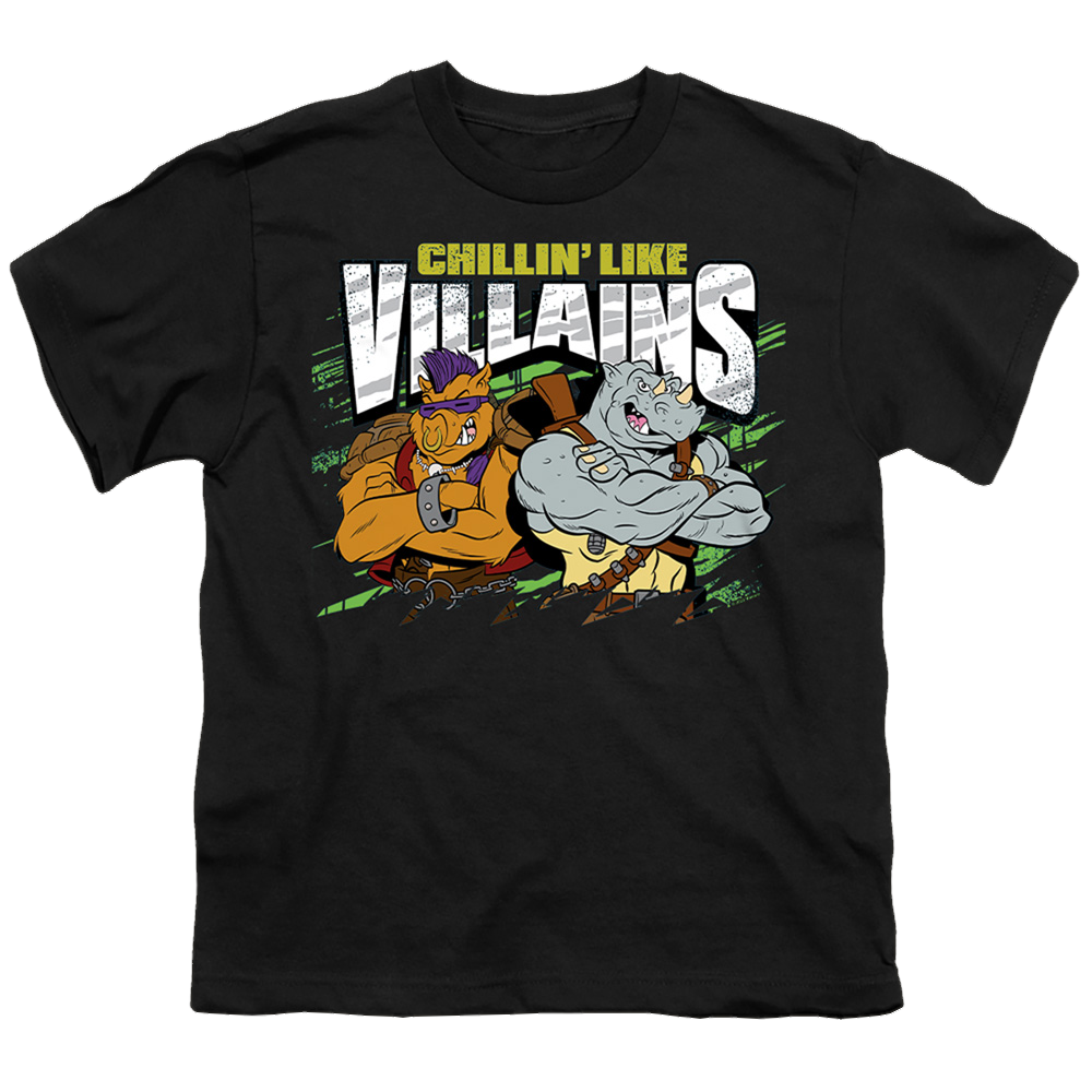 Teenage Mutant Ninja Turtles Chillin’ Like Villains - Youth T-Shirt Youth T-Shirt (Ages 8-12) Teenage Mutant Ninja Turtles