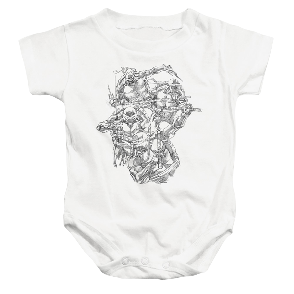 Teenage Mutant Ninja Turtles Shinobis - Baby Bodysuit Baby Bodysuit Teenage Mutant Ninja Turtles