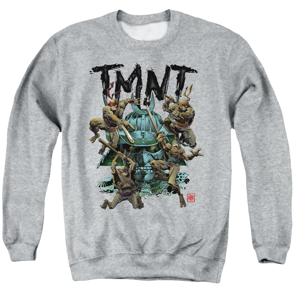 Teenage Mutant Ninja Turtles Feudal Japan - Men's Crewneck Sweatshirt Men's Crewneck Sweatshirt Teenage Mutant Ninja Turtles