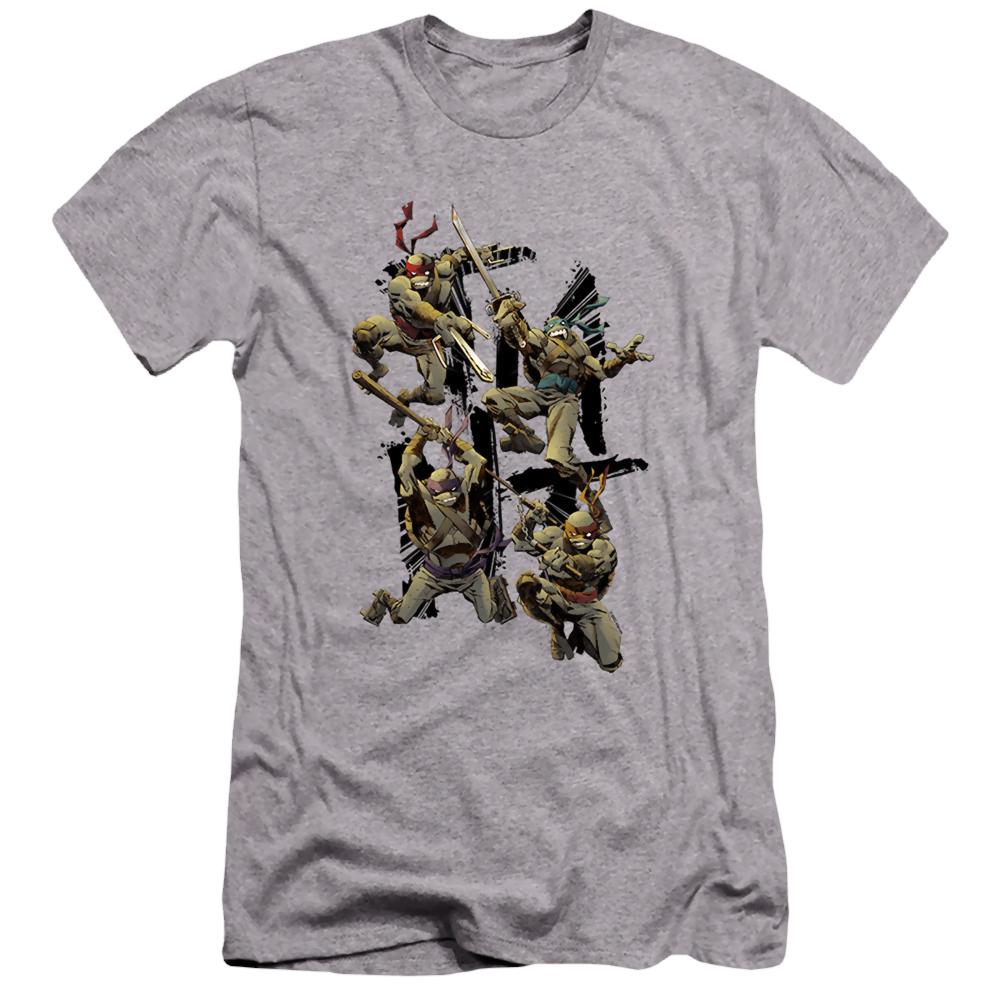 Teenage Mutant Ninja Turtles Shinobi - Men's Premium Slim Fit T-Shirt Men's Premium Slim Fit T-Shirt Teenage Mutant Ninja Turtles