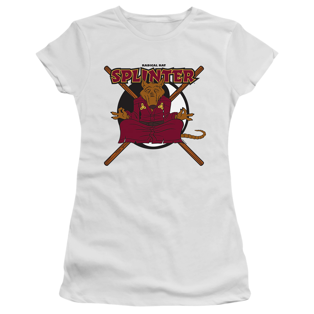 Teenage Mutant Ninja Turtles Radical Rat Splinter - Juniors T-Shirt Juniors T-Shirt Teenage Mutant Ninja Turtles