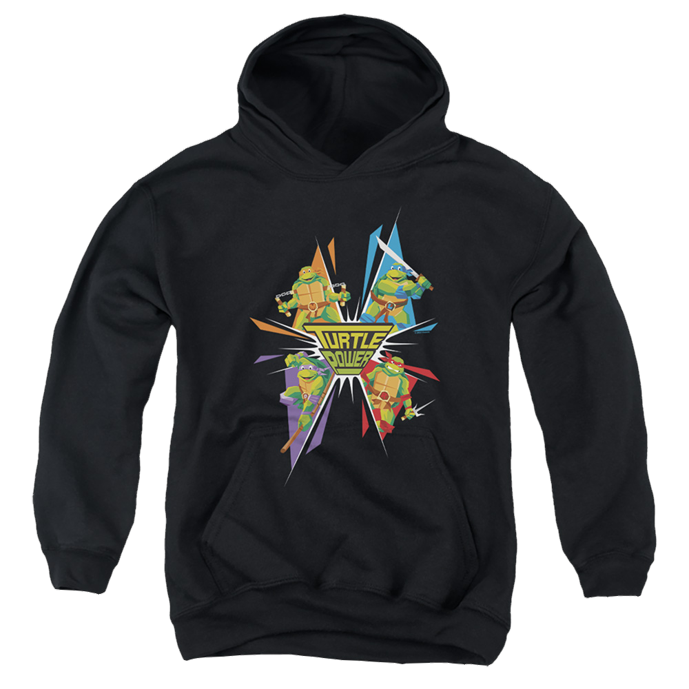Teenage Mutant Ninja Turtles Turtle Power - Youth Hoodie Youth Hoodie (Ages 8-12) Teenage Mutant Ninja Turtles