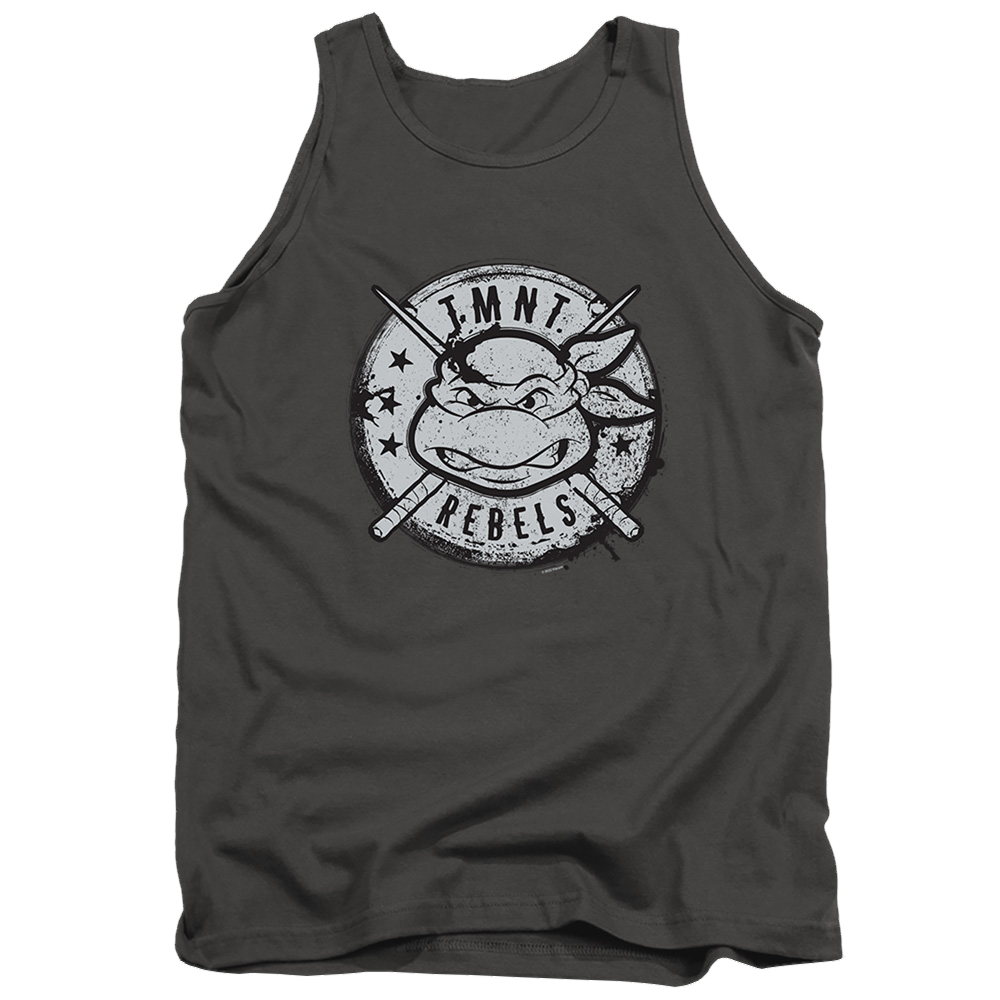 Teenage Mutant Ninja Turtles Rebels Distressed Logo - Men's Tank Top Men's Tank Teenage Mutant Ninja Turtles