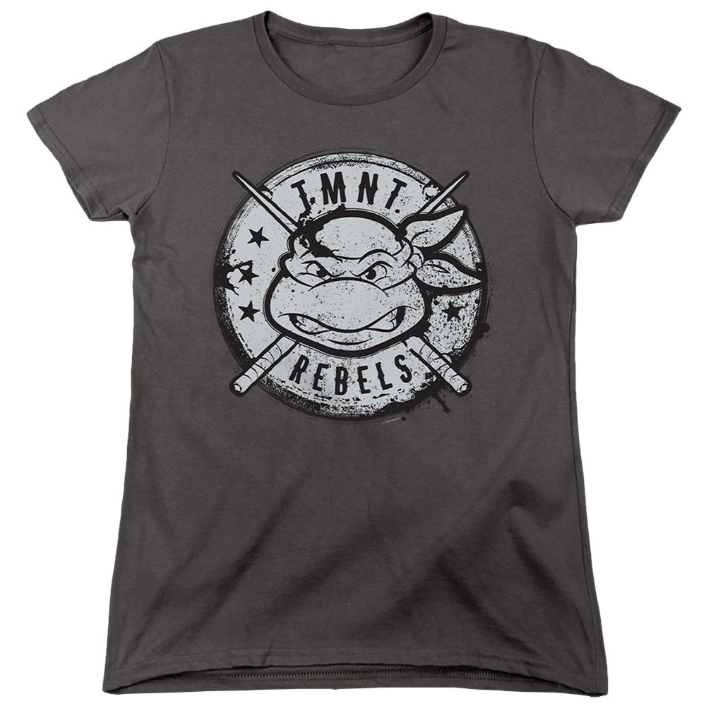 Teenage Mutant Ninja Turtles Rebels Distressed Logo - Women's T-Shirt Women's T-Shirt Teenage Mutant Ninja Turtles