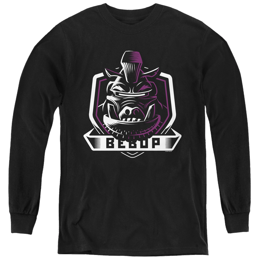 Teenage Mutant Ninja Turtles Bebop - Youth Long Sleeve T-Shirt Youth Long Sleeve T-Shirt Teenage Mutant Ninja Turtles