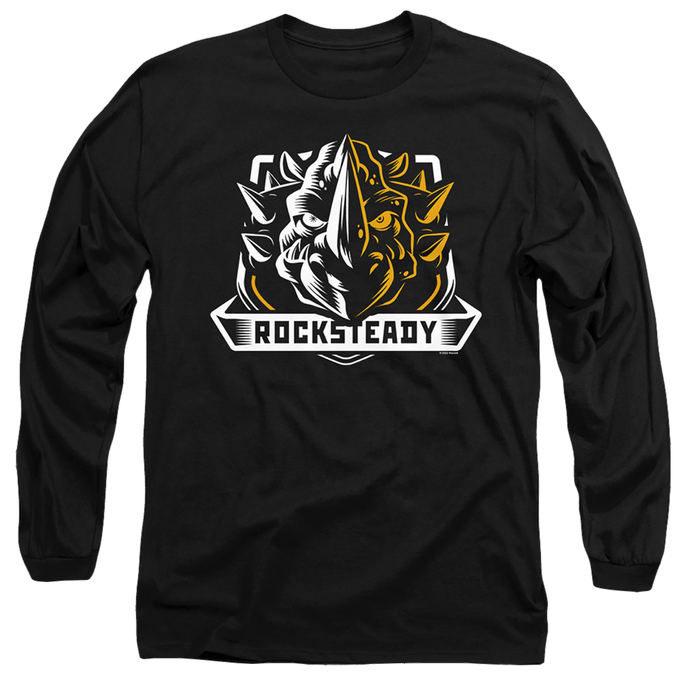 Teenage Mutant Ninja Turtles Rocksteady - Men's Long Sleeve T-Shirt Men's Long Sleeve T-Shirt Teenage Mutant Ninja Turtles