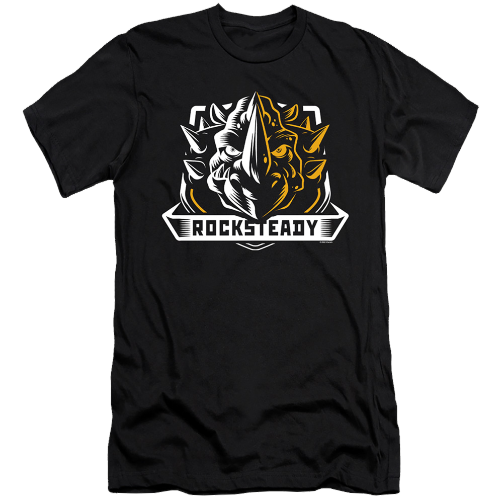 Teenage Mutant Ninja Turtles Rocksteady - Men's Premium Slim Fit T-Shirt Men's Premium Slim Fit T-Shirt Teenage Mutant Ninja Turtles