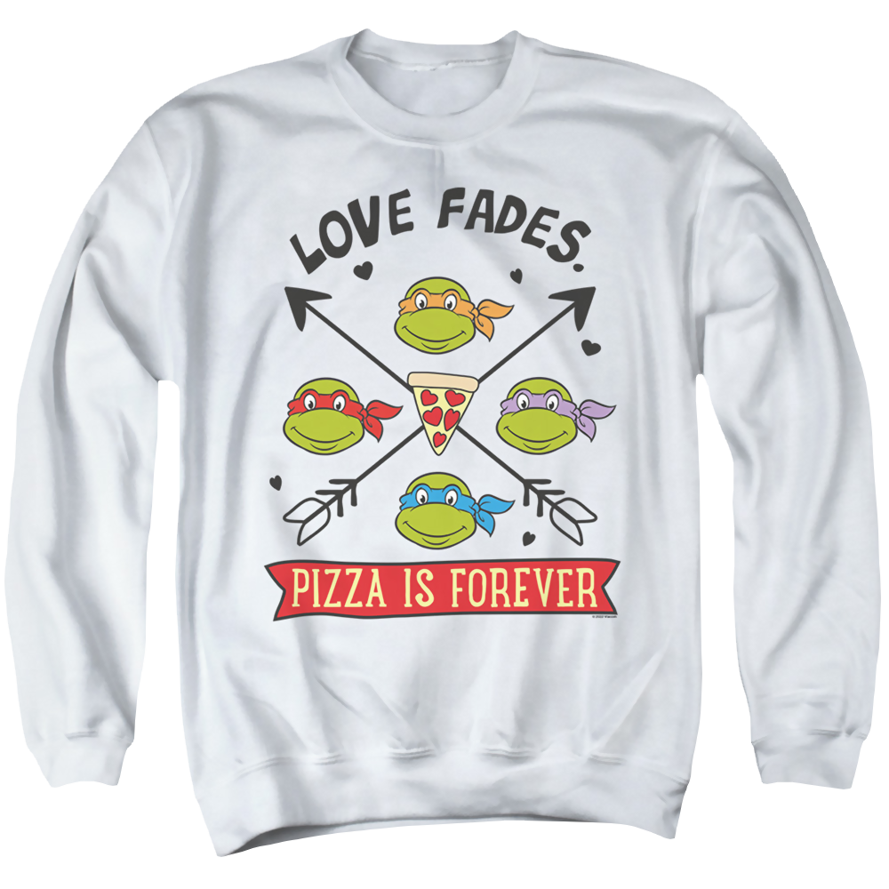 Teenage Mutant Ninja Turtles Pizza Is Forever - Men's Crewneck Sweatshirt Men's Crewneck Sweatshirt Teenage Mutant Ninja Turtles