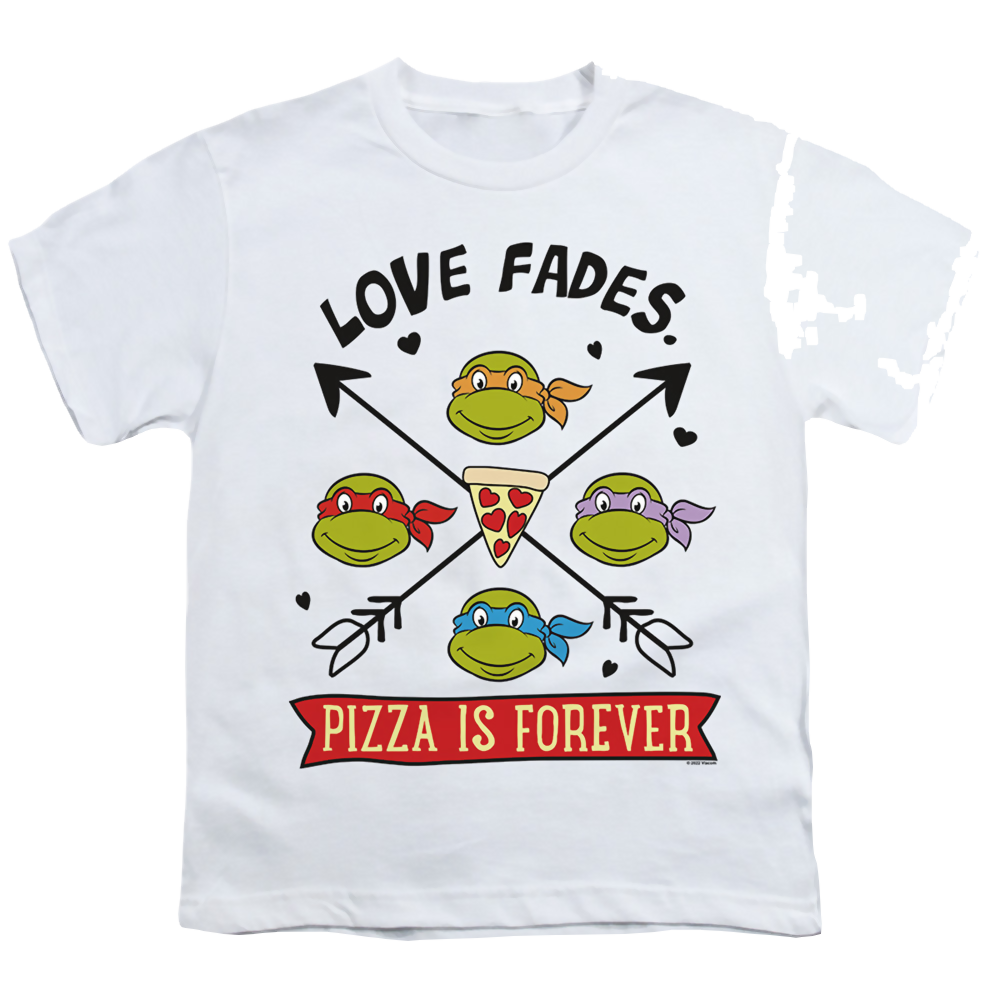 Teenage Mutant Ninja Turtles Pizza Is Forever - Youth T-Shirt Youth T-Shirt (Ages 8-12) Teenage Mutant Ninja Turtles