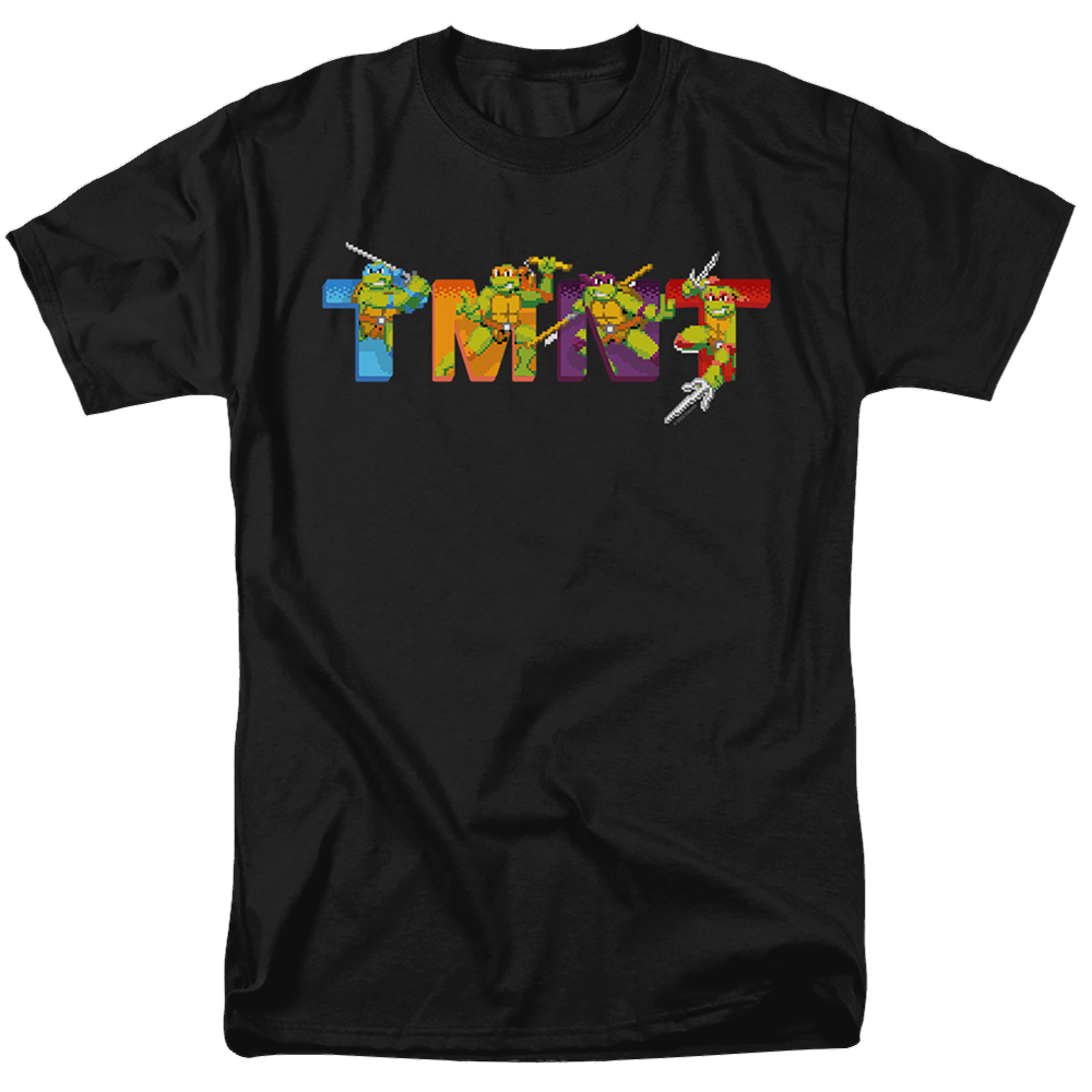 Teenage Mutant Ninja Turtles Arcade Main Screen - Men's Regular Fit T-Shirt Men's Regular Fit T-Shirt Teenage Mutant Ninja Turtles
