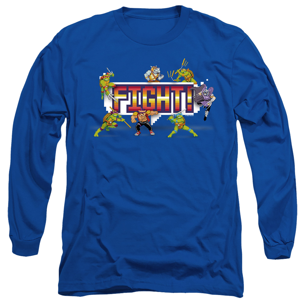 Teenage Mutant Ninja Turtles Arcade Fight - Men's Long Sleeve T-Shirt Men's Long Sleeve T-Shirt Teenage Mutant Ninja Turtles