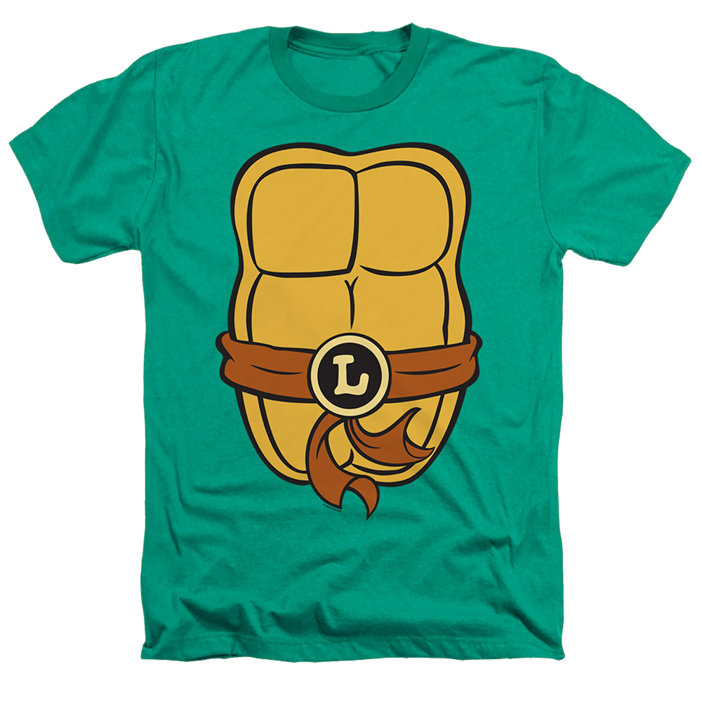 Teenage Mutant Ninja Turtles Leonardo Chest - Men's Heather T-Shirt Men's Heather T-Shirt Teenage Mutant Ninja Turtles