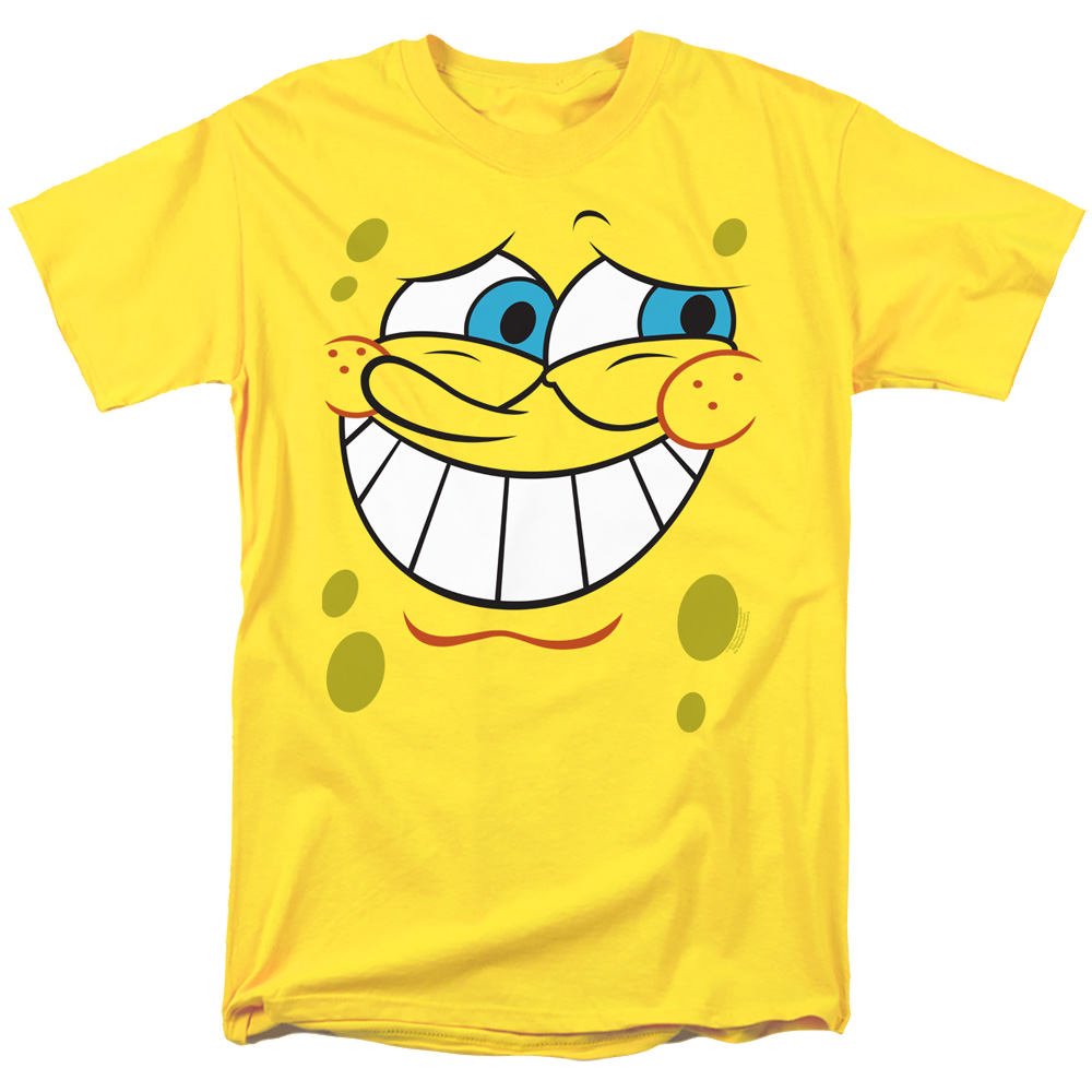 SpongeBob SquarePants Guilty Face - Men's Regular Fit T-Shirt Men's Regular Fit T-Shirt SpongeBob SquarePants