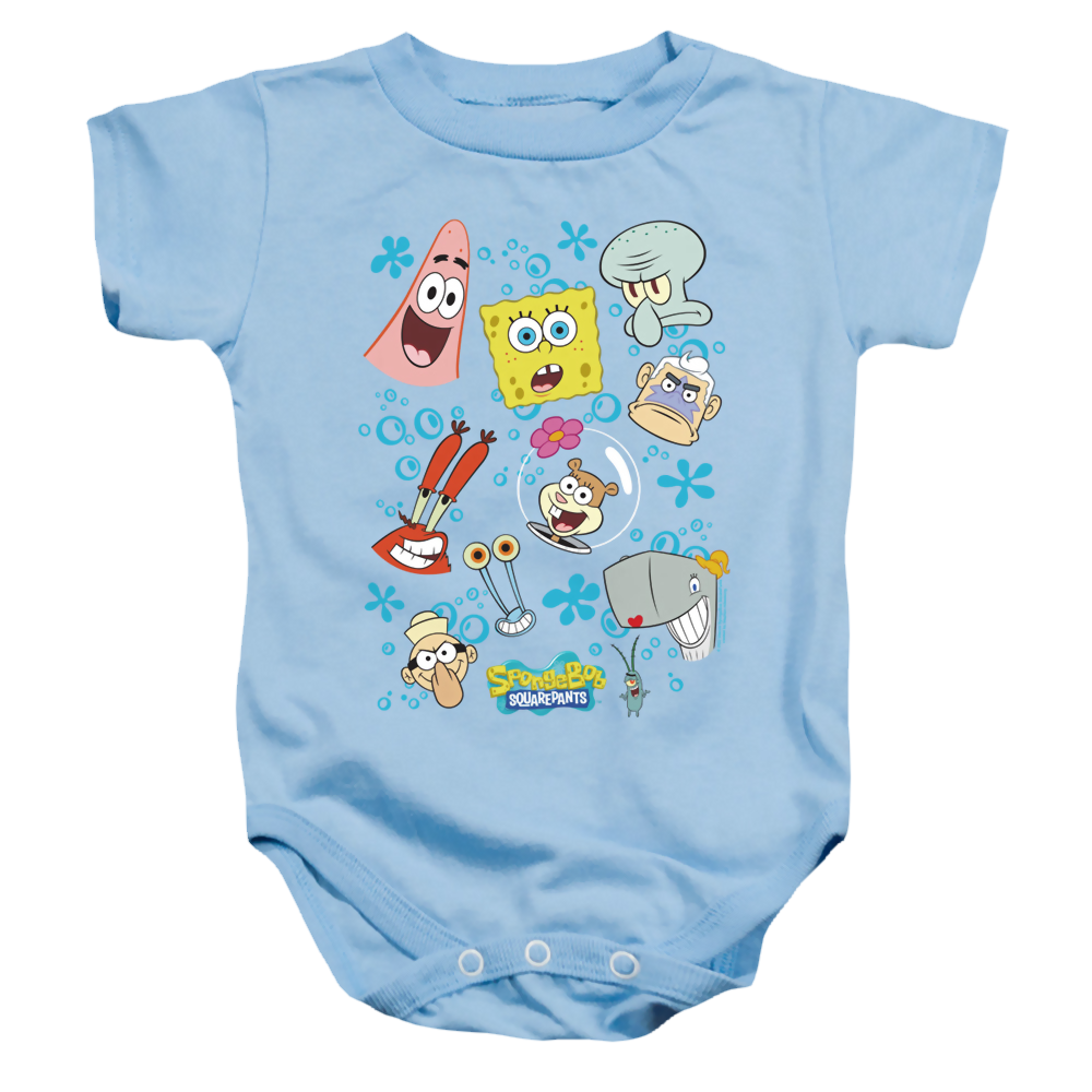 SpongeBob SquarePants Character Faces - Baby Bodysuit Baby Bodysuit SpongeBob SquarePants