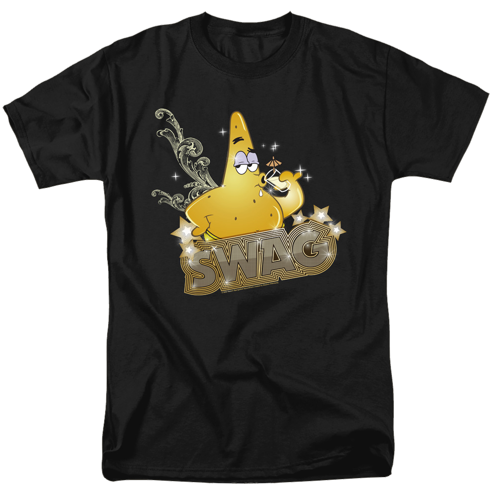 SpongeBob SquarePants Patrick Has Swag - Men's Regular Fit T-Shirt Men's Regular Fit T-Shirt SpongeBob SquarePants