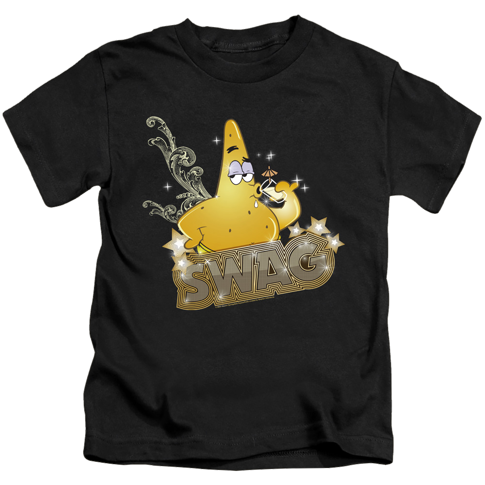 SpongeBob SquarePants Patrick Has Swag - Kid's T-Shirt Kid's T-Shirt (Ages 4-7) SpongeBob SquarePants