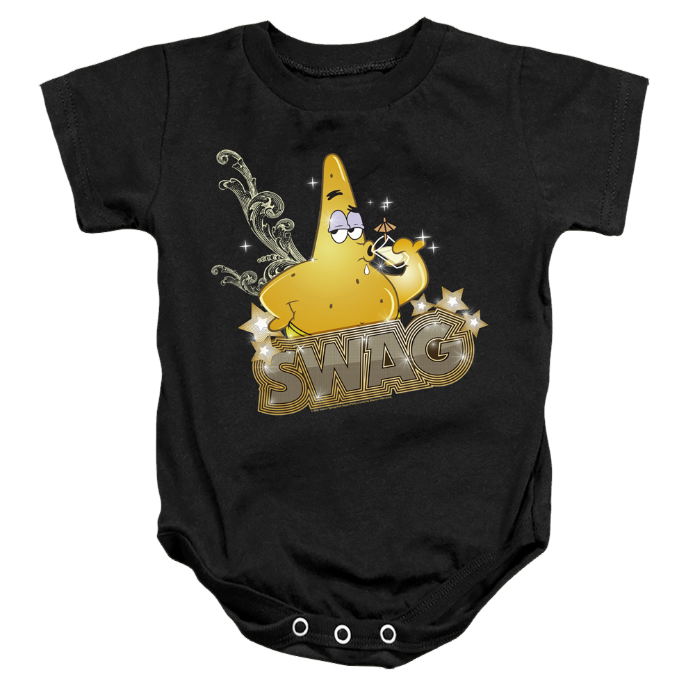 SpongeBob SquarePants Patrick Has Swag - Baby Bodysuit Baby Bodysuit SpongeBob SquarePants