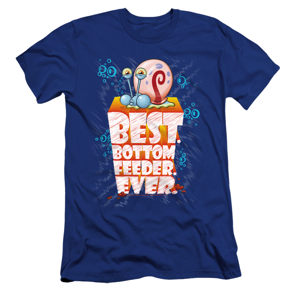 SpongeBob SquarePants Best. Bottom Feed. Ever. - Men's Premium Slim Fit T-Shirt Men's Premium Slim Fit T-Shirt SpongeBob SquarePants