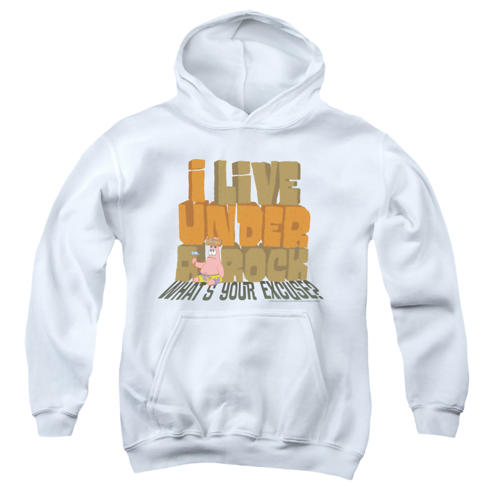 SpongeBob SquarePants What'S Your Excuse? - Youth Hoodie Youth Hoodie (Ages 8-12) SpongeBob SquarePants