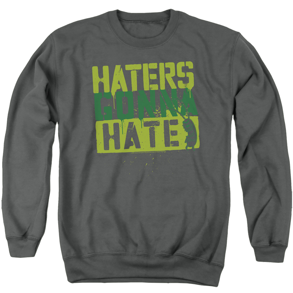 SpongeBob SquarePants Haters Gonna Hate - Men's Crewneck Sweatshirt Men's Crewneck Sweatshirt SpongeBob SquarePants
