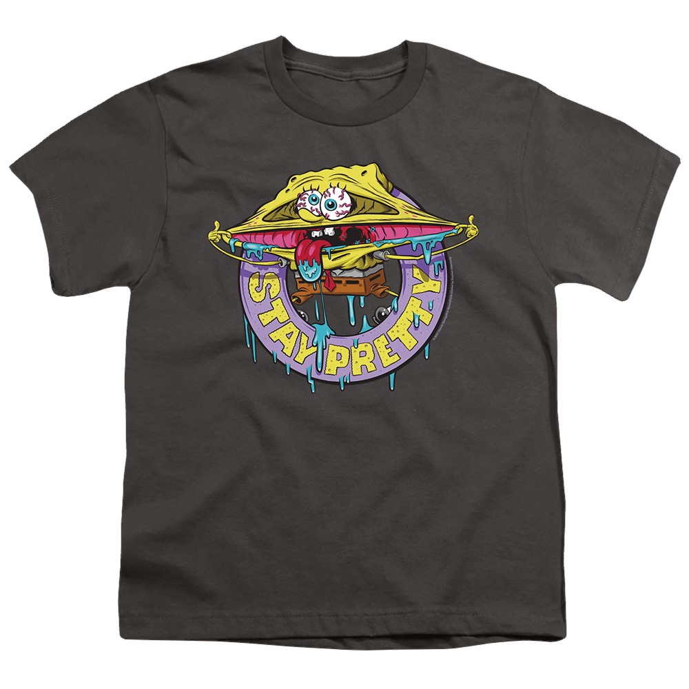 SpongeBob SquarePants Stay Pretty - Youth T-Shirt Youth T-Shirt (Ages 8-12) SpongeBob SquarePants