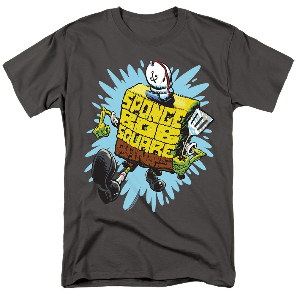 SpongeBob SquarePants Letter Spongebob - Men's Regular Fit T-Shirt Men's Regular Fit T-Shirt SpongeBob SquarePants