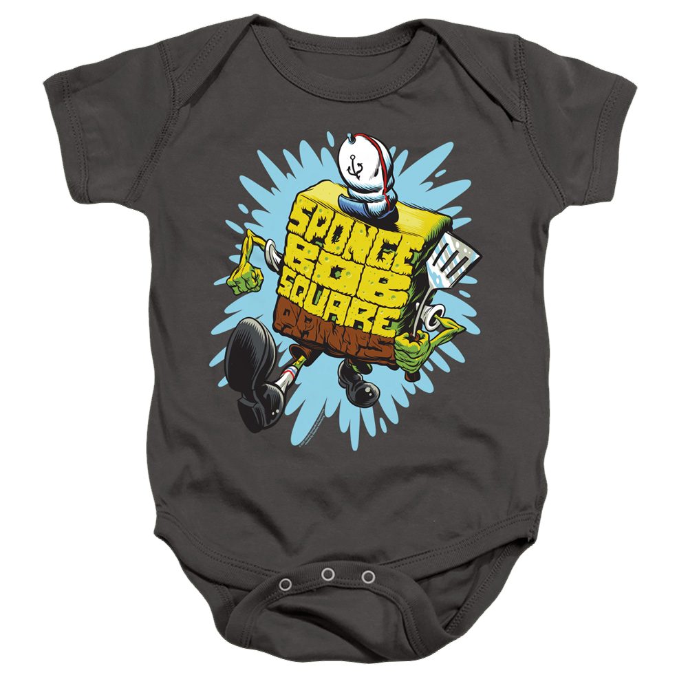 SpongeBob SquarePants Letter Spongebob - Baby Bodysuit Baby Bodysuit SpongeBob SquarePants