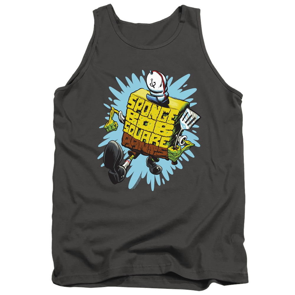 SpongeBob SquarePants Letter Spongebob - Men's Tank Top Men's Tank SpongeBob SquarePants