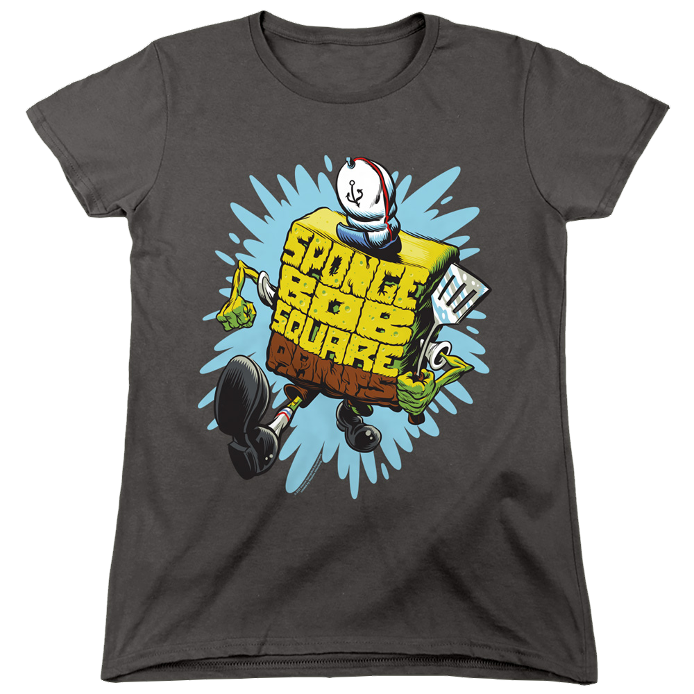 SpongeBob SquarePants Letter Spongebob - Women's T-Shirt Women's T-Shirt SpongeBob SquarePants