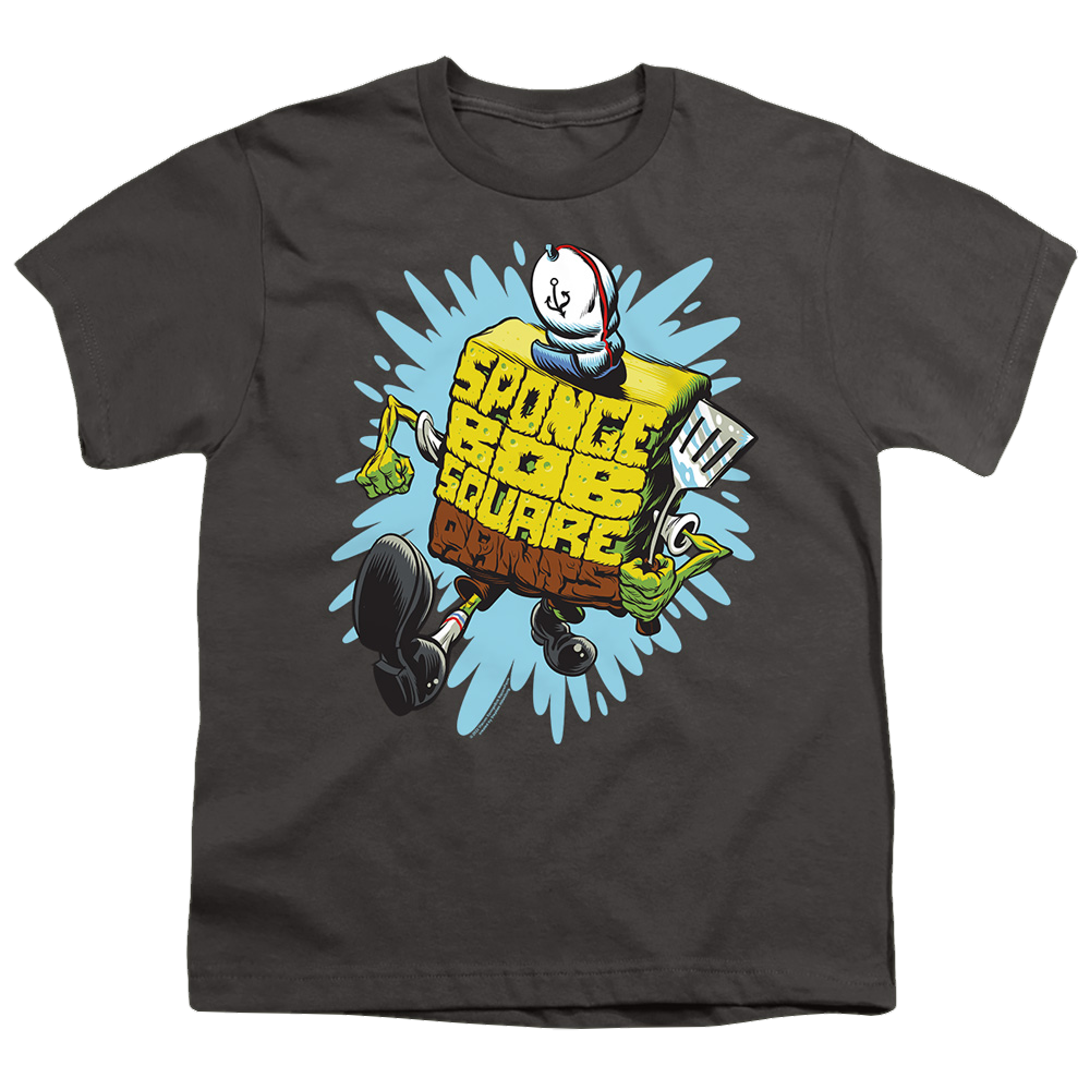 SpongeBob SquarePants Letter Spongebob - Youth T-Shirt Youth T-Shirt (Ages 8-12) SpongeBob SquarePants