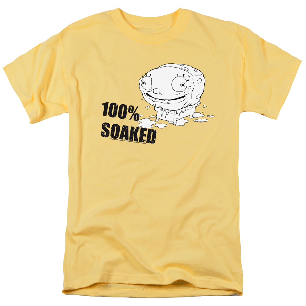 SpongeBob SquarePants 100% Soaked - Men's Regular Fit T-Shirt Men's Regular Fit T-Shirt SpongeBob SquarePants