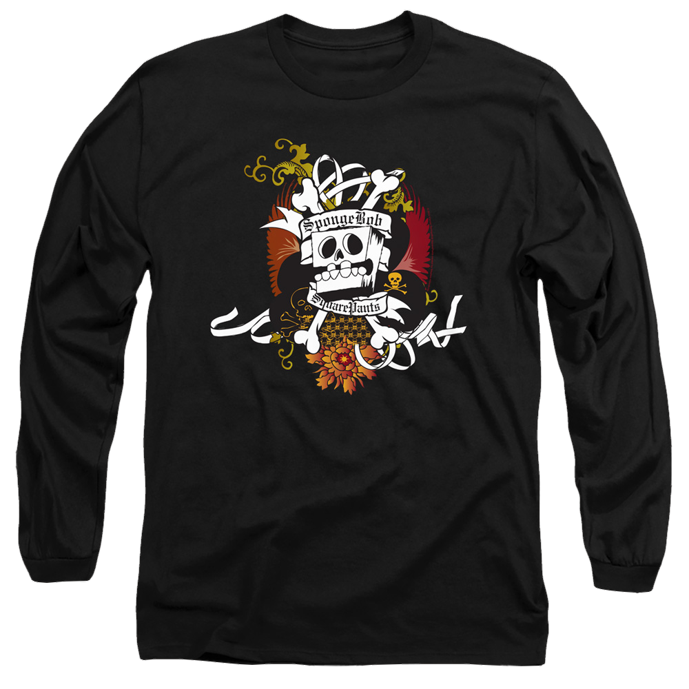 SpongeBob SquarePants Rest In Peace - Men's Long Sleeve T-Shirt Men's Long Sleeve T-Shirt SpongeBob SquarePants