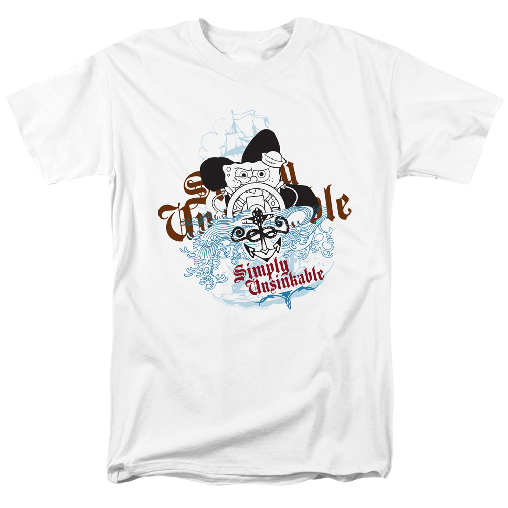 SpongeBob SquarePants Simply Unsinkable - Men's Regular Fit T-Shirt Men's Regular Fit T-Shirt SpongeBob SquarePants