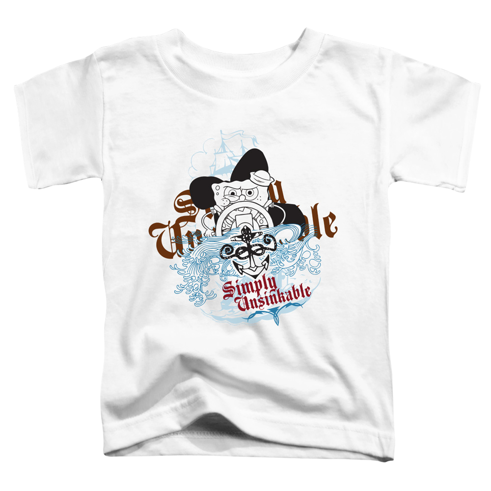 SpongeBob SquarePants Simply Unsinkable - Toddler T-Shirt Toddler T-Shirt SpongeBob SquarePants