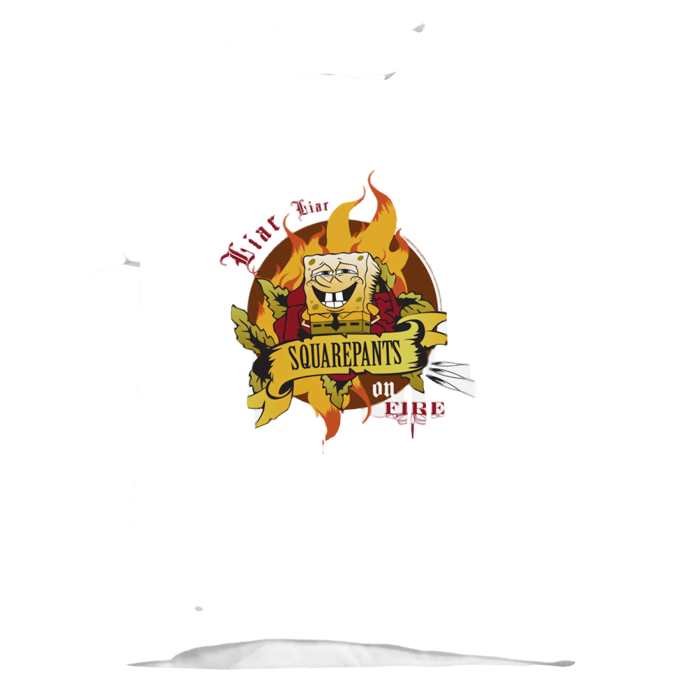 SpongeBob SquarePants Liar Liar Pants On Fire - Kid's T-Shirt Kid's T-Shirt (Ages 4-7) SpongeBob SquarePants