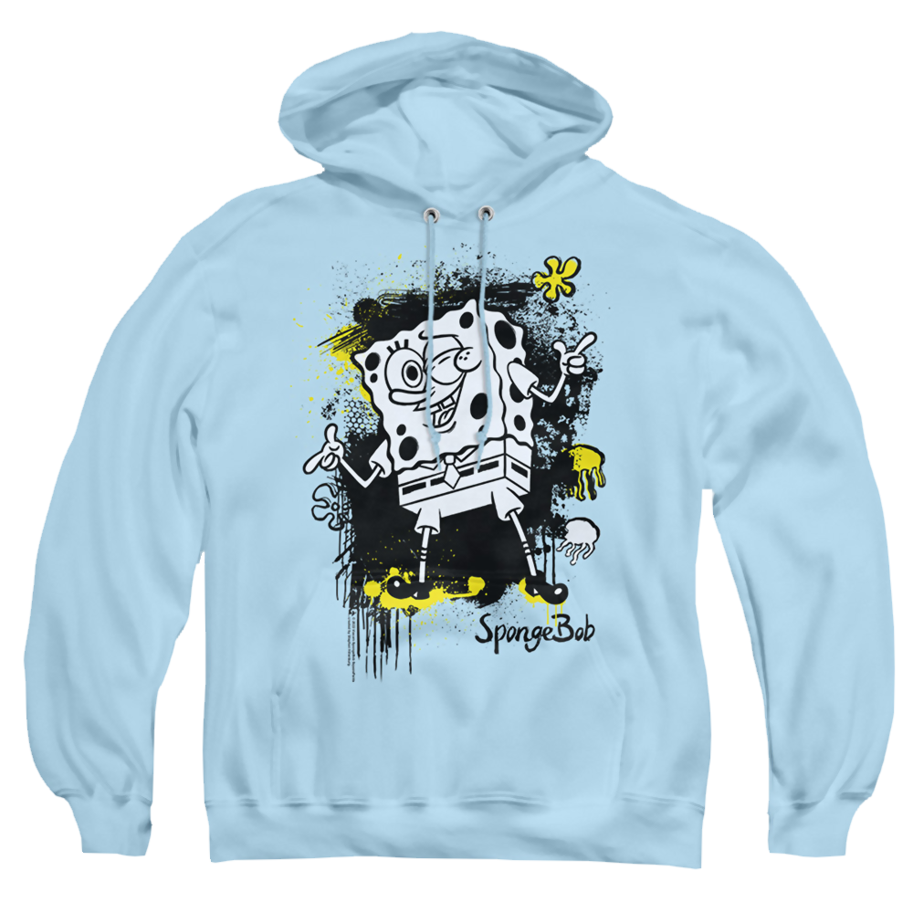 SpongeBob SquarePants Ink Splatter - Pullover Hoodie Pullover Hoodie SpongeBob SquarePants