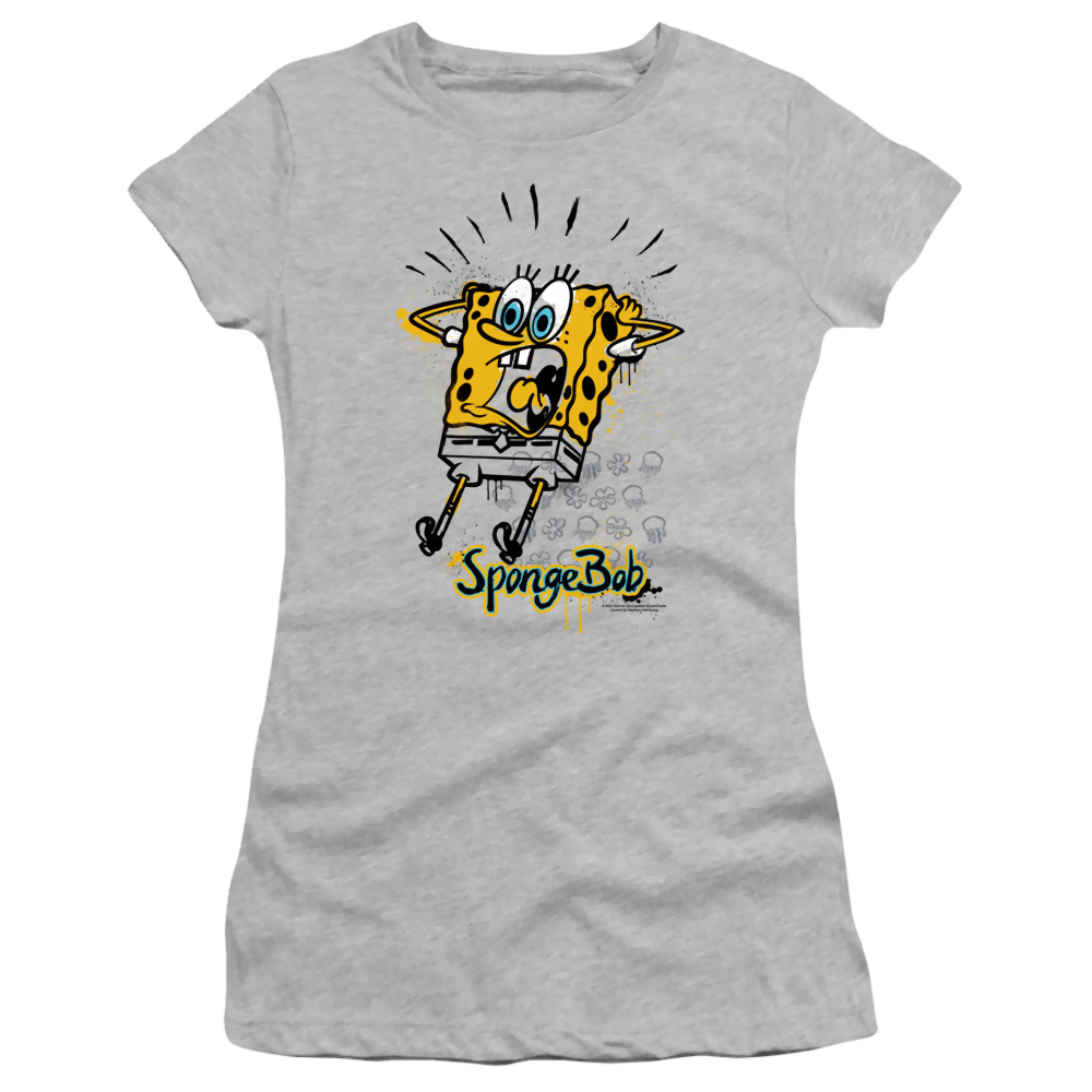 SpongeBob SquarePants Shocking! - Juniors T-Shirt Juniors T-Shirt SpongeBob SquarePants