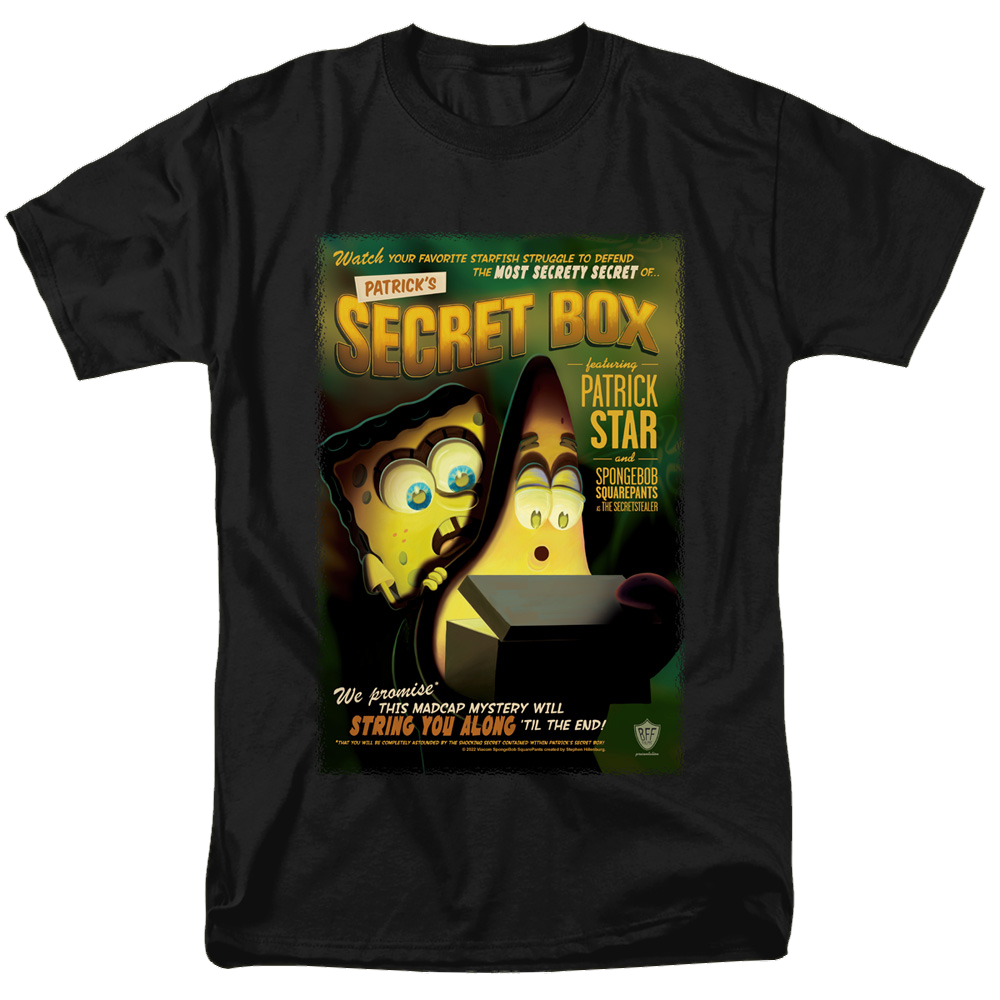 SpongeBob SquarePants Patrick’S Secret Box - Men's Regular Fit T-Shirt Men's Regular Fit T-Shirt SpongeBob SquarePants