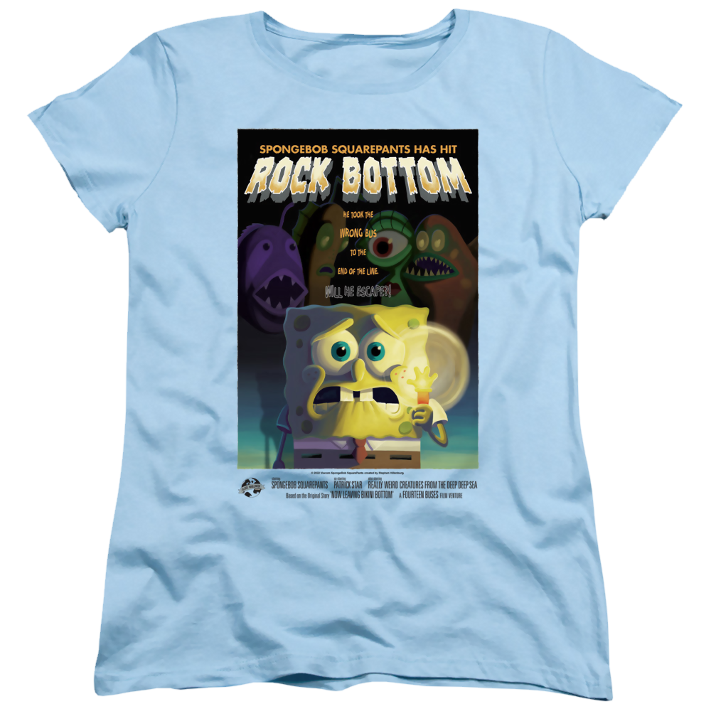 SpongeBob SquarePants Rock Bottom - Women's T-Shirt Women's T-Shirt SpongeBob SquarePants